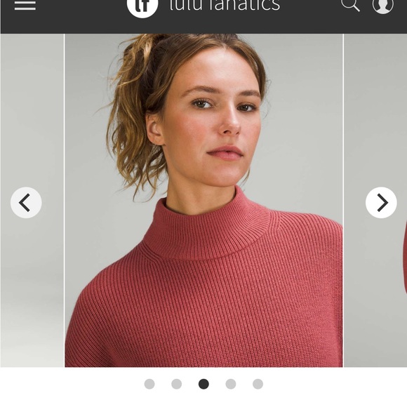 lululemon athletica Pink Sweater - Picture 2 of 8